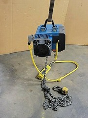 DEMAG ELECTRIC CHAIN HOIST 1/1 H5 V7,2/1,8 440/480V 2200LBS 200″ DROP – USED