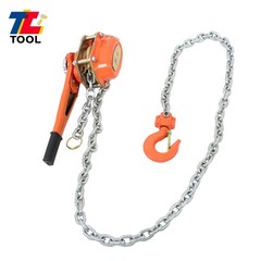3Ton/6600lbs Capacity Manual Lever Block Chain Hoist10ft G80 Chain Wrench Hoist