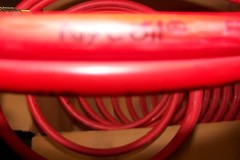 NEW NYCOIL HOIST TWIN COILED AIR LINE 75 Ft 3/8 Npt Male Swivel Both Ends 22650