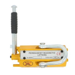 Magnetic Lifter Lifting Magnet 880lbs/400kg Pulling Capacity 2.5 Safety Factor