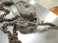 A.B. Chance 2-Ton Ratchet Link Chain Hoist