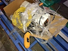 Gorbel GLCS Free Standing Work Station Crane Kit 150#cap 10’Bridge, 1/4Ton Hoist