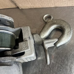 Chance Hoist 1 Ton Hot Stick Ratcheting Strap Hoist. Item ID #66 Used Surplus