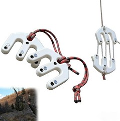 Pulley System Hoist Block And Tackle Lifting Gear Rope Hoist Outdoor Utility