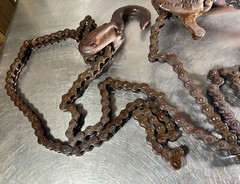 Coffing Company Ratchet Lever Model A-1 Hoist 1 Chain 3/4 TON 2 Chains 1 1/2 TON