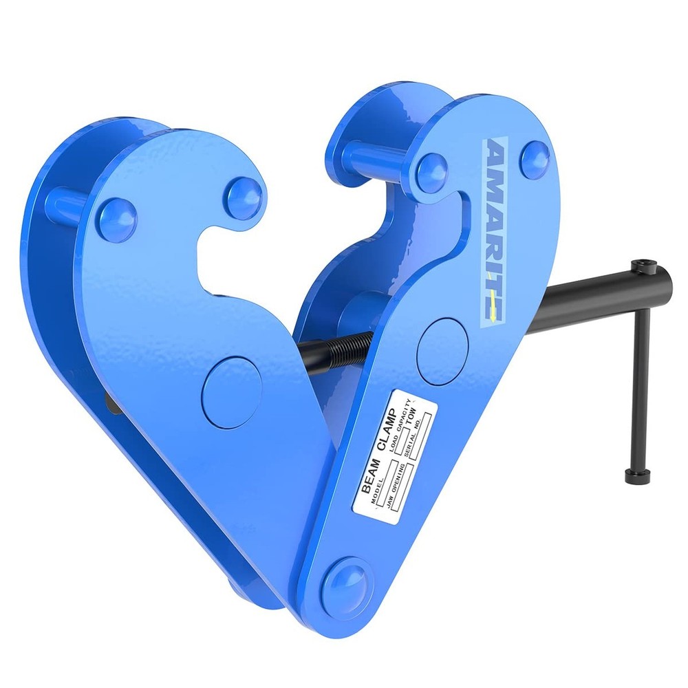 Vertical Beam Clamp 2200lbs (1 Ton) Working Load Limit 2200 IBS