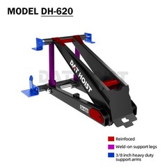 12 Ton Hydraulic Scissor Hoist – Fits 16-18′ Dump Body DH-620