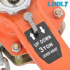 LABLT Lever Block Chain Hoist G80 Ratchet Hoist 10ft Lifter 6600lb Capacity