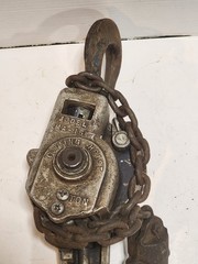 Coffing Hoist 3/4 Ton Ratchet Chain Hoist MA-15 Vintage Heavy Duty