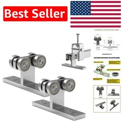 Versatile 4-Wheel Trolley for Electric Hoist and DIY Projects – Silent Operation