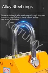 Permanent Magnet Lifter Magnetic Lifting Tool Hoist Equipment Crane 100KG/200KG