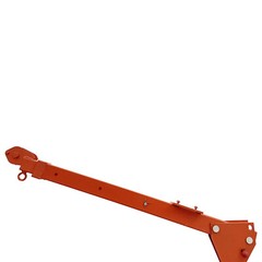 Small Indoor Crane 3000 lbs Remote Control Winch Hoist Universal adjustable