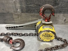 Tugit 1 Ton Ratchet Chain Hoist Come-A-long Winch Rigging Cat 230 Item ID #4