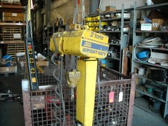 Acco Wright Way Electric Hoist, 2 Ton Capacity, As-Is, For Parts or Repair.