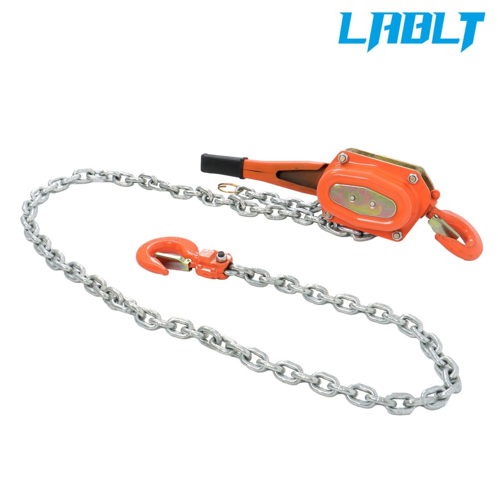 LABLT Lever Block Chain Hoist G80 Ratchet Hoist 10ft Lifter 6600lb Capacity