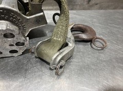 Chance Hoist 1 Ton Hot Stick Ratcheting Strap Hoist. Item ID #27. Used Surplus
