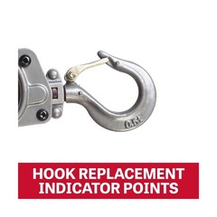 JET 1/2-Ton Mini-Puller Lever Hoist, 10′ Lift (Model JLP-050A-10) 1/2 Ton