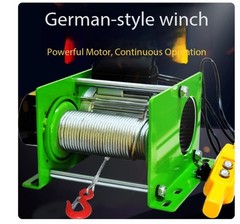 Winch Electric Hoist Small Household Wireless Remote-Controlled Crane 220/380V