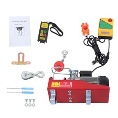 Mini Electric Hoist PA600 1320lbs & Wireless Remote Control 110V Height 40ft/12m