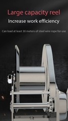 Manual Hand Winch Self Locking Small Home Hoist Crane Towing Winch Puller