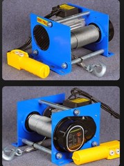 Small Wire Rope Remote-Controlled Electric Hoist Quick-Lifting Crane Winch