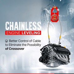 Oberg Tilt Lift – Engine Hoist Sling | No Chain Hoist Hassle | 1 Ton Capacity…