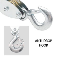 XSTRAP Rope Hoist 50 Feet 50 feet long (1-2 inches wide), Upgraded 50ft Black