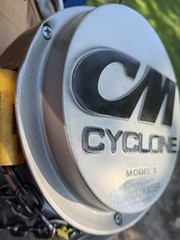 Vtg CM CYCLONE SERIES 64622 MANUAL HAND CHAIN HOIST 1/2 TON CAPACITY Model S