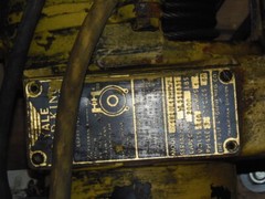 2,000 LB. YALE LOAD KING ELECTRIC HOIST, 440V 3/PH, 10′ CHAIN, 1 SPEED