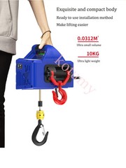 Electric Hoist Winch Portable Crane Wireless or Wire Remote Control Lifting