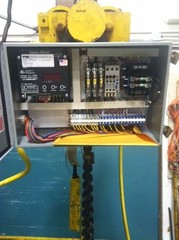 (#558) 2 Ton Yale Electric Chain Hoist – 10’lift, 16 FPM, Motorized Trolley, 3ph