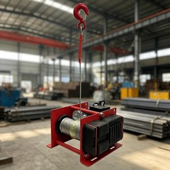 Electric Hoist Windlass Material Lifting Wire Rope Winch Equipment 400-800kg