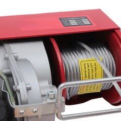 Miniature Electric Hoist Home Small Crane Hoist Remote Control Special Bracket