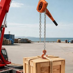 1650LBS 3/4 Ton 10ft Lever Block Chain Hoist Ratchet Type Come Along Puller