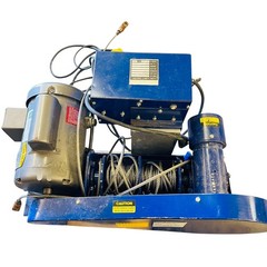 My-Te 510/9D Heavy Duty Winch Hoist 2000LB with Baldor L3507M Motor 3/4 HP