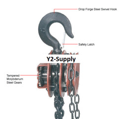 NEW! Manual Chain Hoist 20 Foot Lift 4,000 Pound Capacity!!