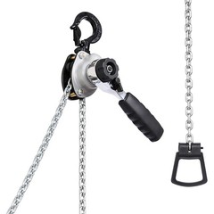 Manual Lever Chain Hoist, 1/ 2 Ton, 1100 Lbs, 20 Ft Lift, G80 Alloy Steel