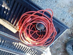 AB Chance 1000lb Cap. Capstan Hoist C308-1170 Swivel base w/ HITCH & Rope Lock