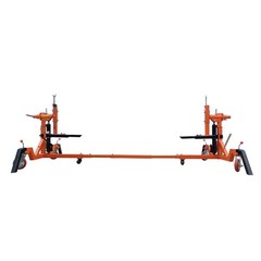 Car Rotisserie 3968lb Load 134-240inch Extendable Length Auto Car Body Lift Res