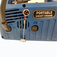 110V 450kg Wire-controlled Electric Hoist Crane Portable Household Winch 7.6m