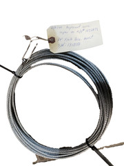 (1) PF FISH POLE HOIST S/N: 131038 (40 FT) CABLE WIRE ROPE CABLE R/O: 1072871