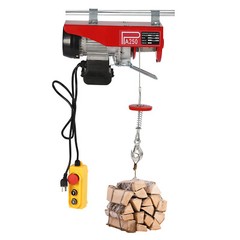 550LBS Electric Hoist Winch Engine Crane with Wireless 110V