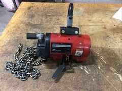 ARO Ingersoll Rand 7718E-1C10-C6S-G 1/4 Ton Air Pneumatic Chain Hoist