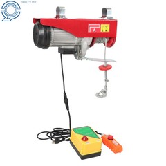 Electric Hoist 1600W 110V 2200lbs 328ft Wireless & 14ft Wired Remote Control